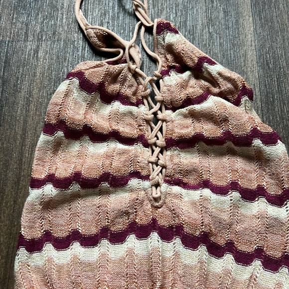 Suboo Knit Lace Front One Piece - Picture 2 of 5